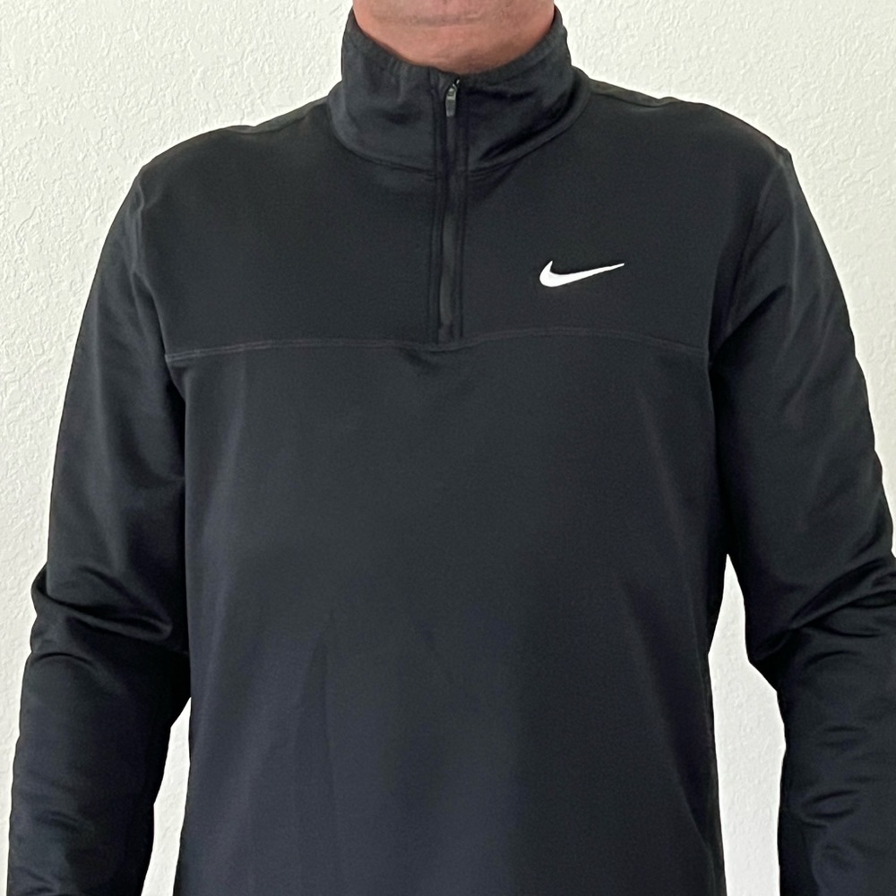 Nike Cold Gear Long Sleeve Turtleneck w/Orange Lawn TC logo